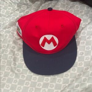 Red and Blue Mario Cap